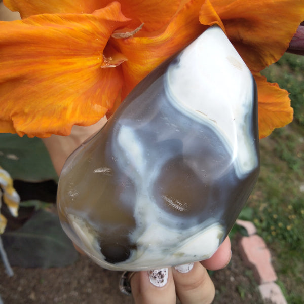 Orca Agate Flame with bands 3