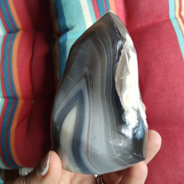 Orca Agate Flame with bands 4