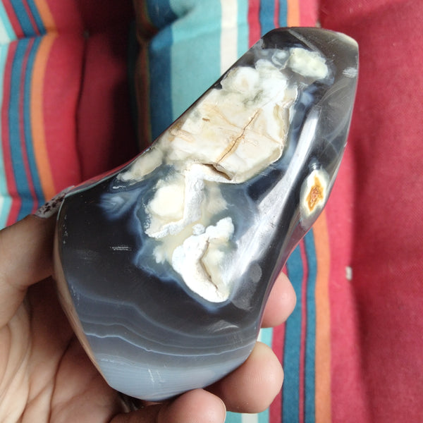 Orca Agate Flame with bands 4