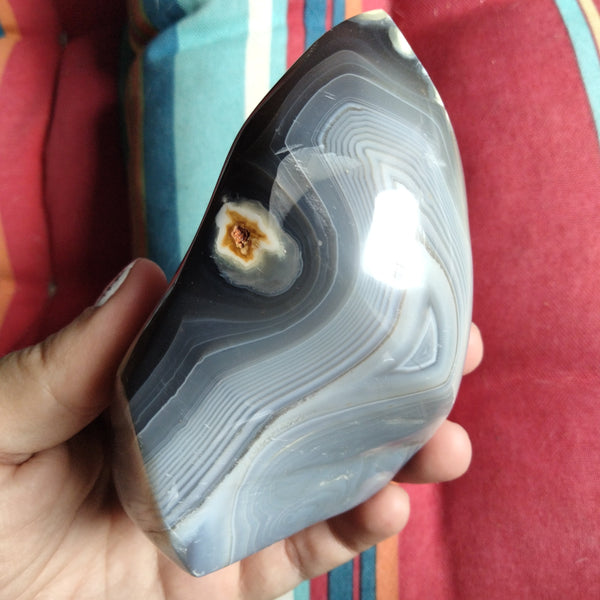 Orca Agate Flame with bands 4