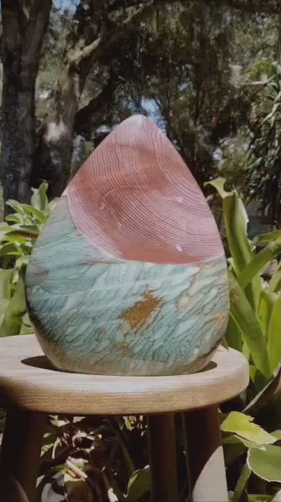 Ocean Jasper Mermaid Patterned Freeform