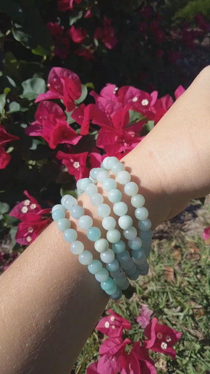 Blue Caribbean Calcite Bracelet