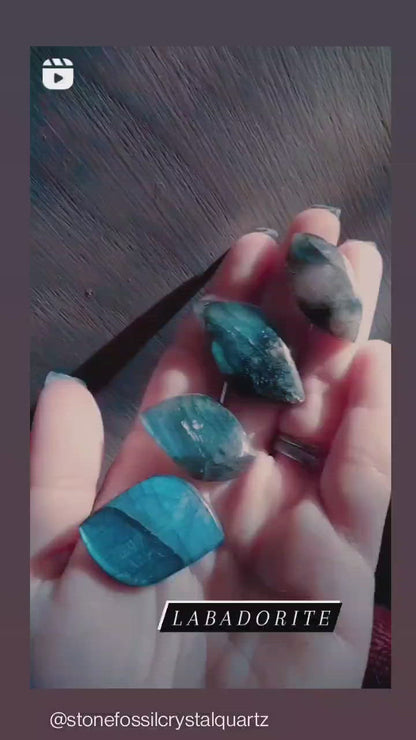 Labradorite high flash cabs