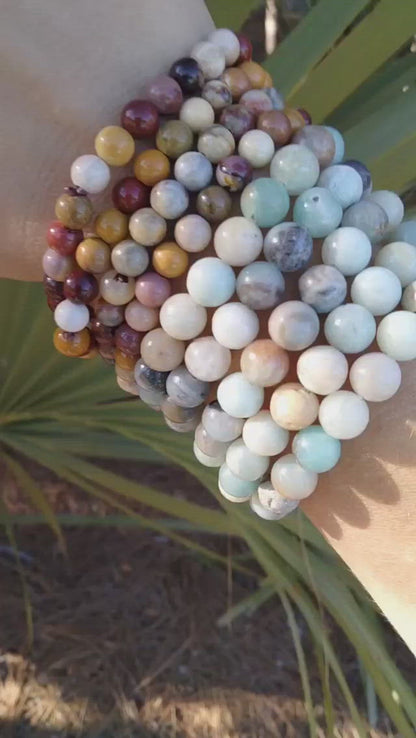 Caribbean Calcite Crystal Aragonite Bracelet