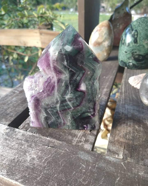 Rainbow Fluorite Freeforms