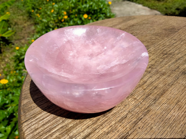 Rose Quartz Crystal Bowl