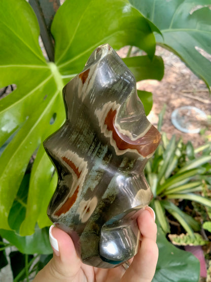 Polychrome Jasper flame