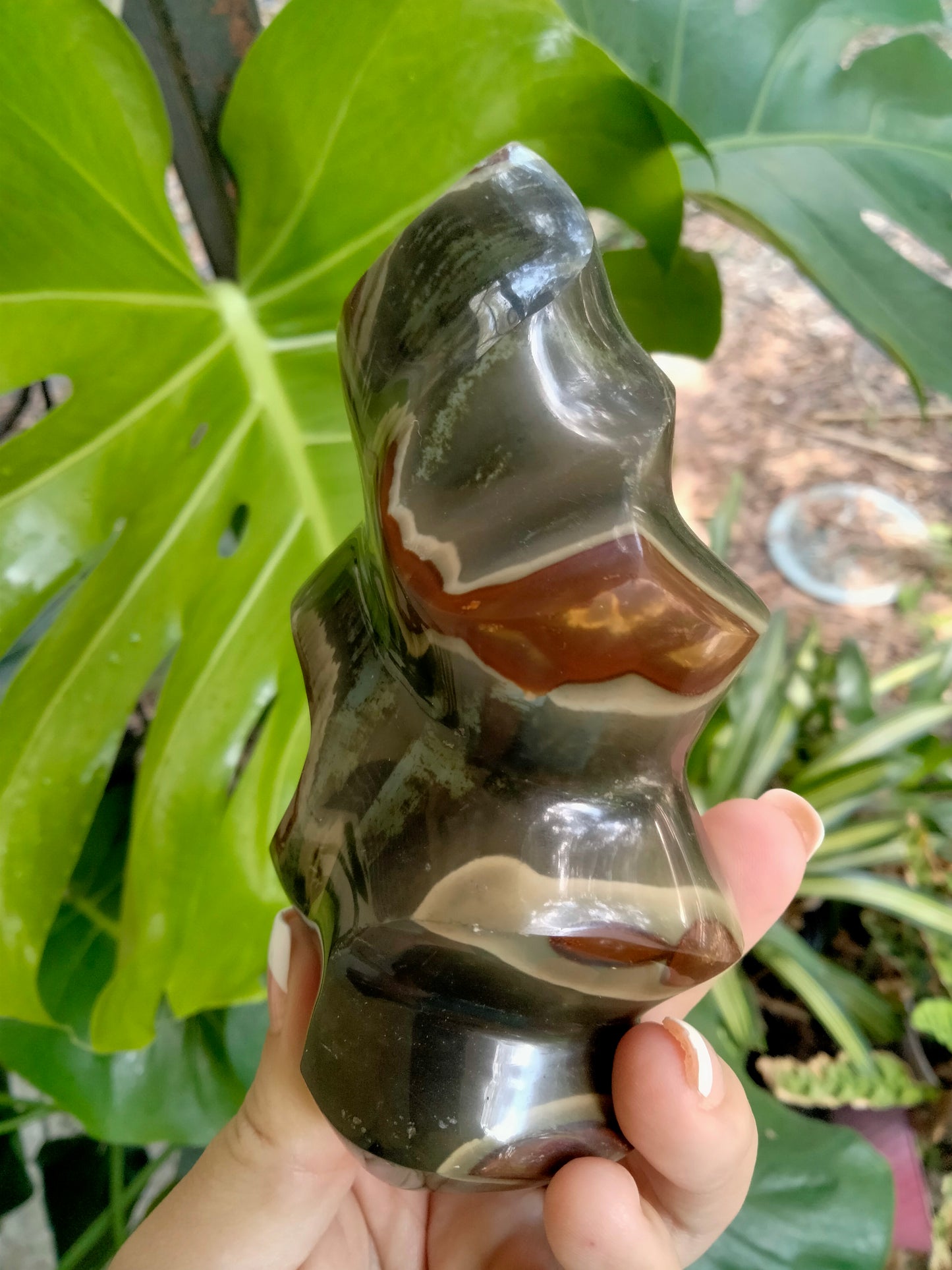 Polychrome Jasper flame