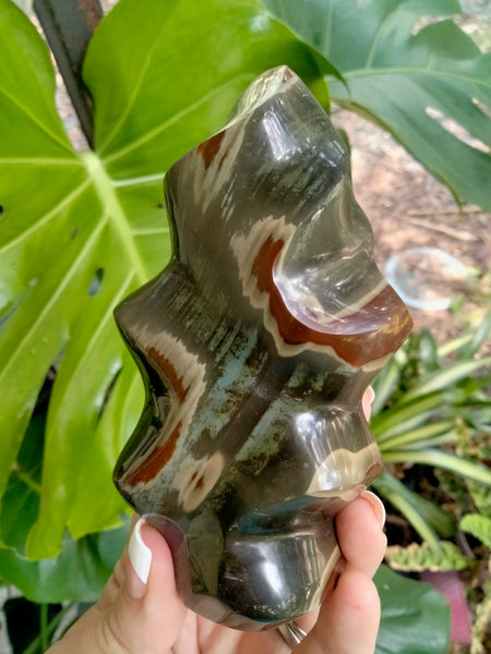 Polychrome Jasper flame