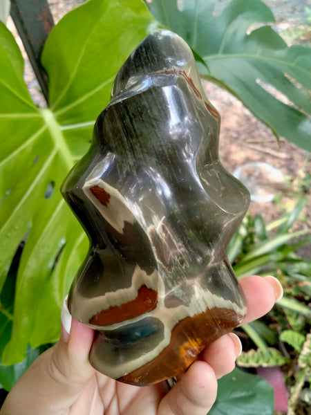 Polychrome Jasper flame