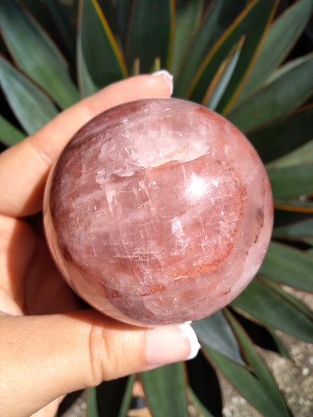 Fire Quartz Sphere