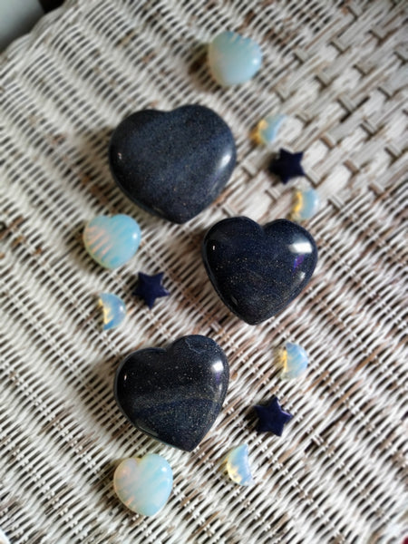 Lazurite Hearts & Stars