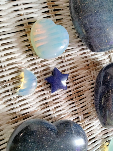 Lazurite Hearts & Stars