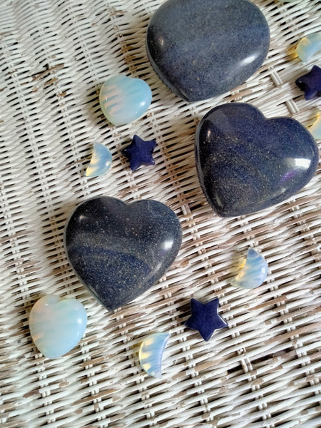 Lazurite Hearts & Stars