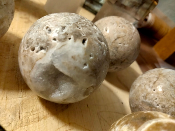 Sphalerite Spheres