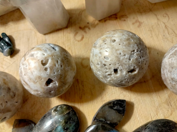 Sphalerite Spheres