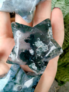 Moss Agate Stars