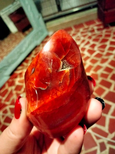 Carnelian Jasper Flame