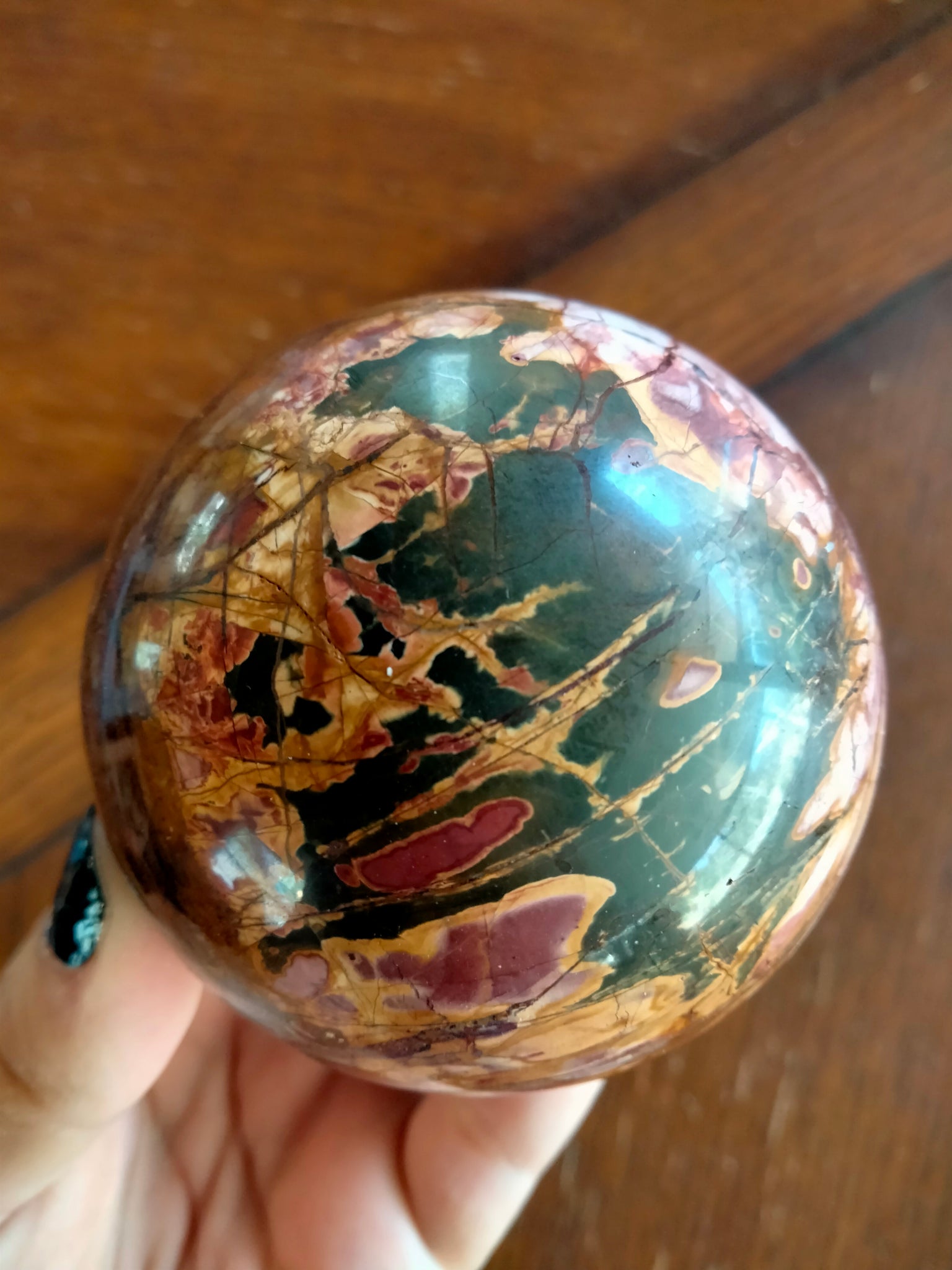 Cherry Creek Jasper Sphere