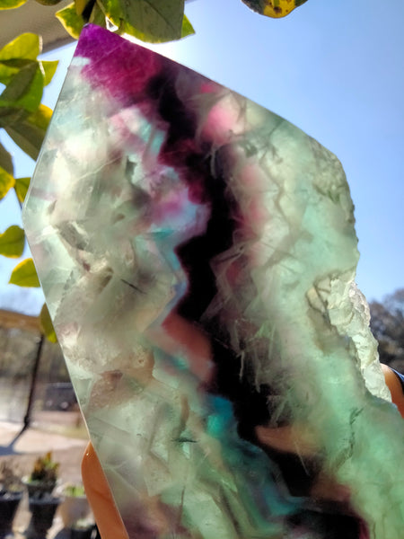 Rainbow Fluorite Freeforms