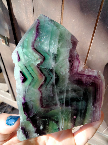 Rainbow Fluorite Freeforms