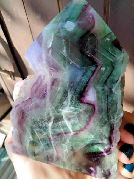 Rainbow Fluorite Freeforms