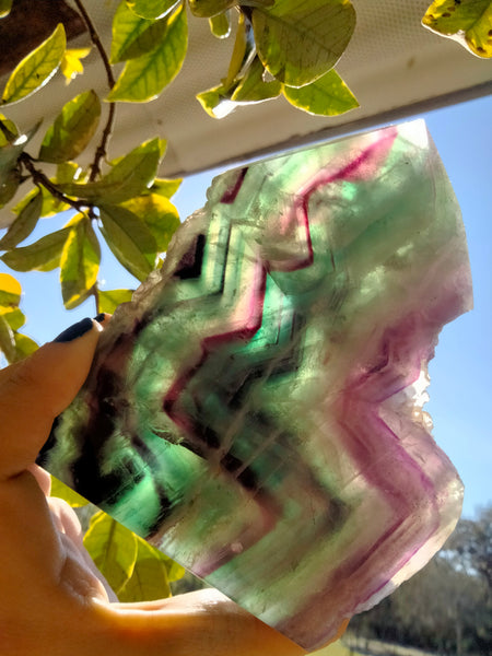 Rainbow Fluorite Freeforms