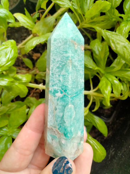 Shimmer Amazonite point