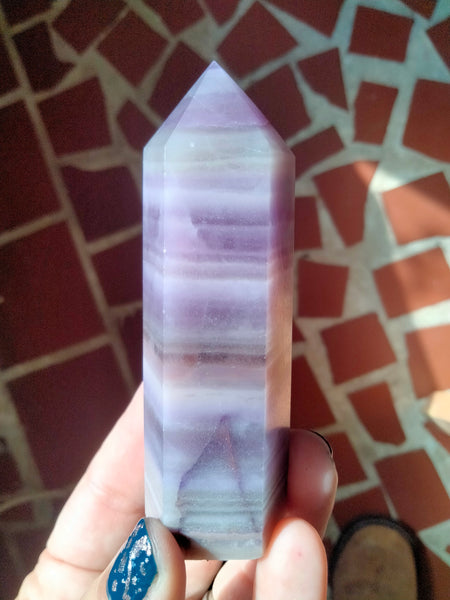 Silk Purple Fluorite