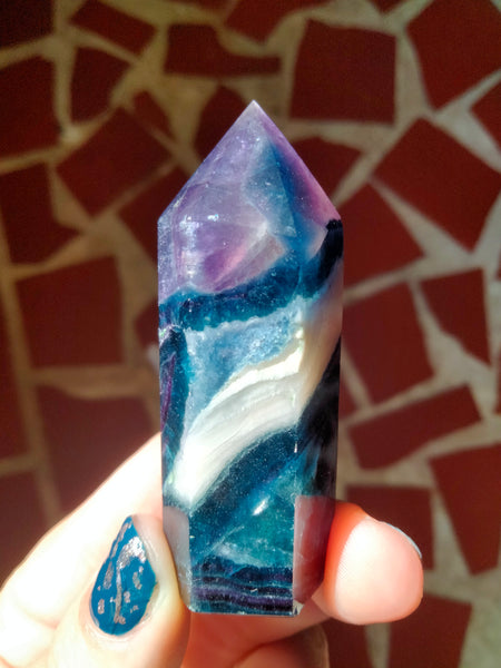 SilkyFluorite Point