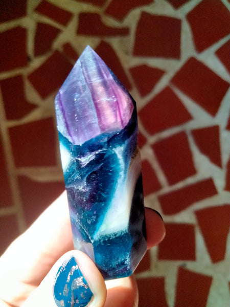 SilkyFluorite Point