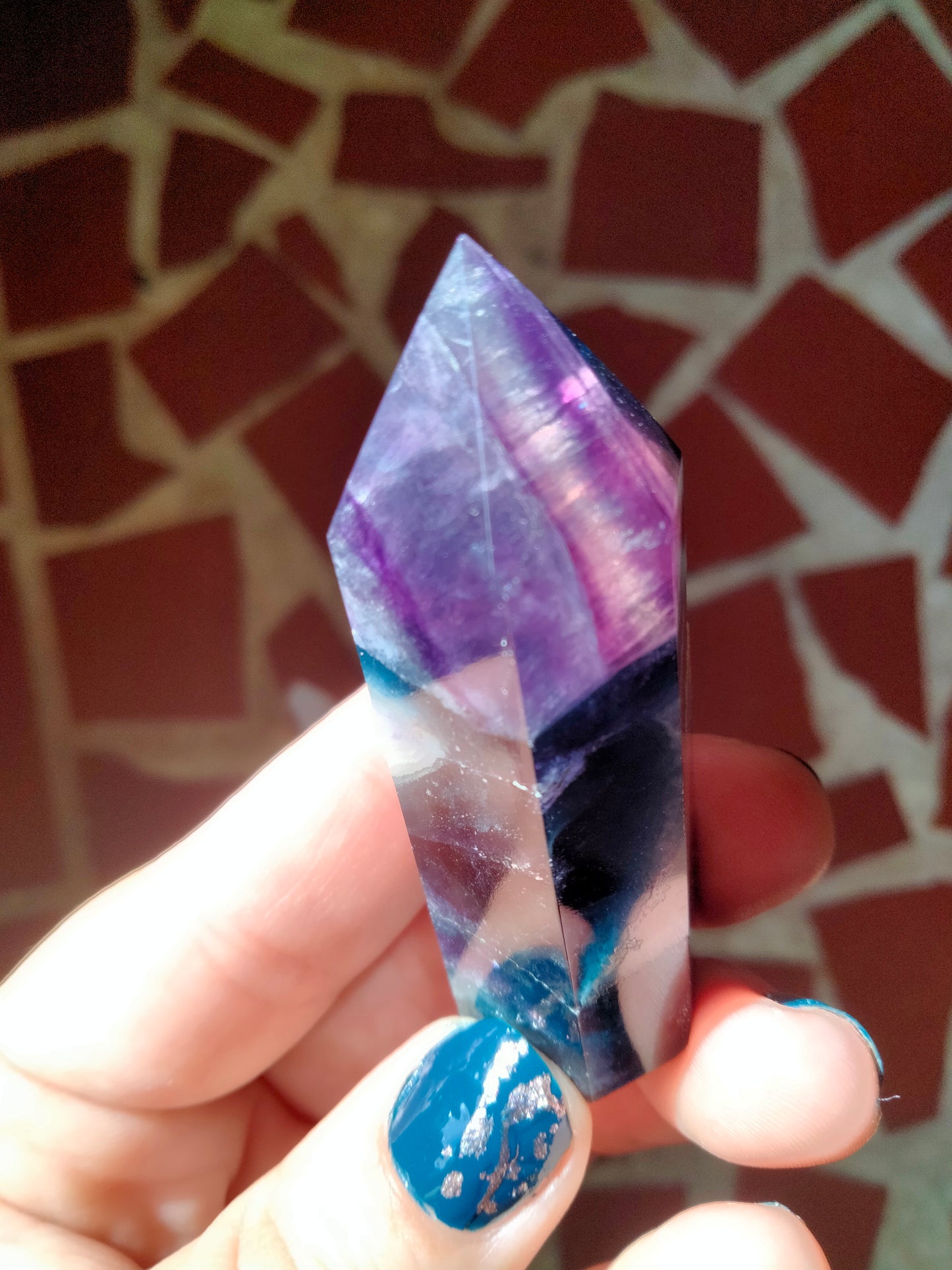 SilkyFluorite Point