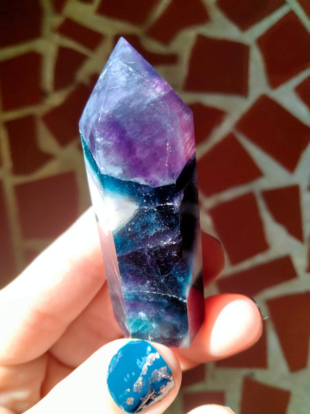 SilkyFluorite Point