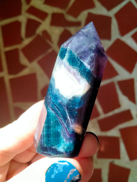 SilkyFluorite Point