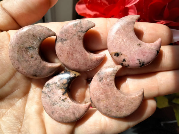 Rhodonite Moon