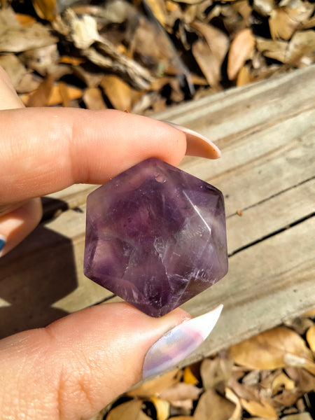 Amethyst Hexagon