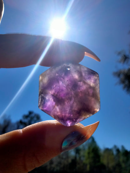 Amethyst Hexagon