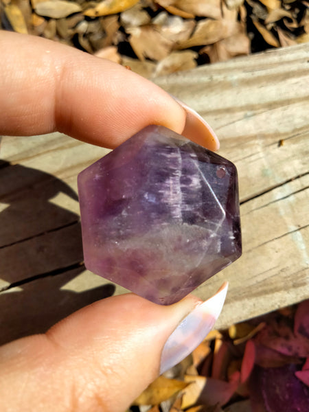 Amethyst Hexagon