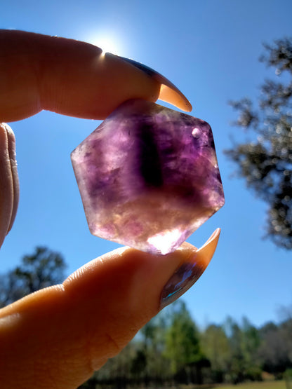 Amethyst Hexagon