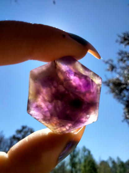 Amethyst Hexagon
