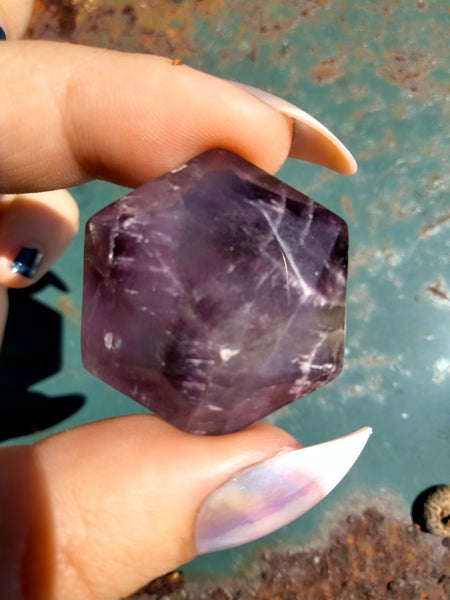 Amethyst Hexagon