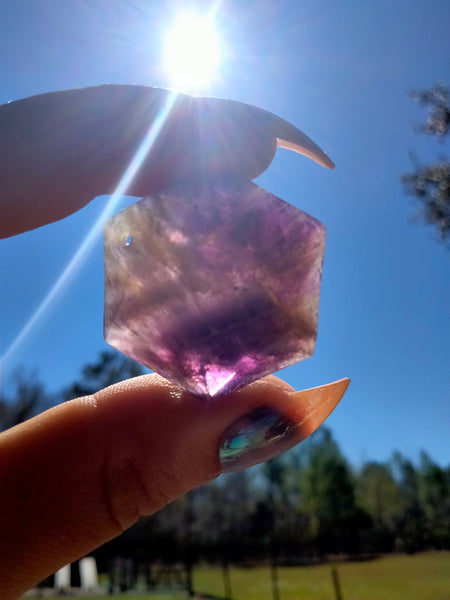 Amethyst Hexagon