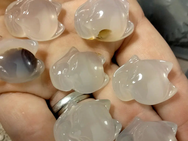 Fox Crystal Agates