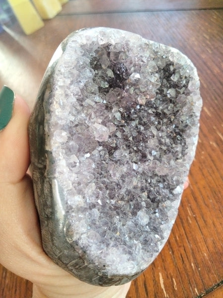 Grey Amethyst Freeform