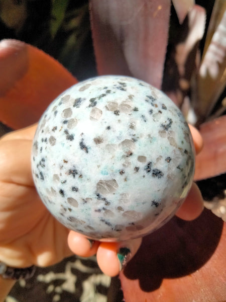 Kiwi Jasper Sphere