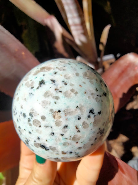 Kiwi Jasper Sphere