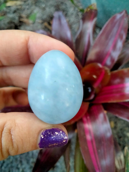 Celestite Crystal Egg