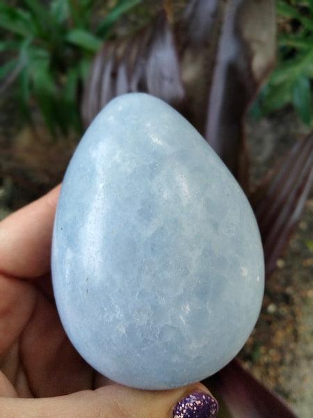 Celestite Crystal Egg