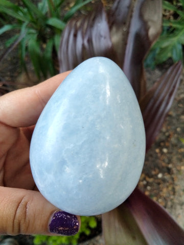 Celestite Crystal Egg