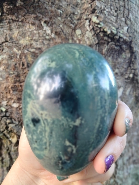 Kambaba Jasper Crystal Egg